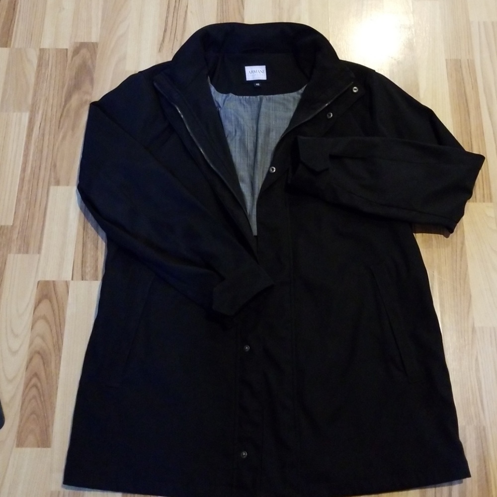 Armani Collezioni water repellent trench coat